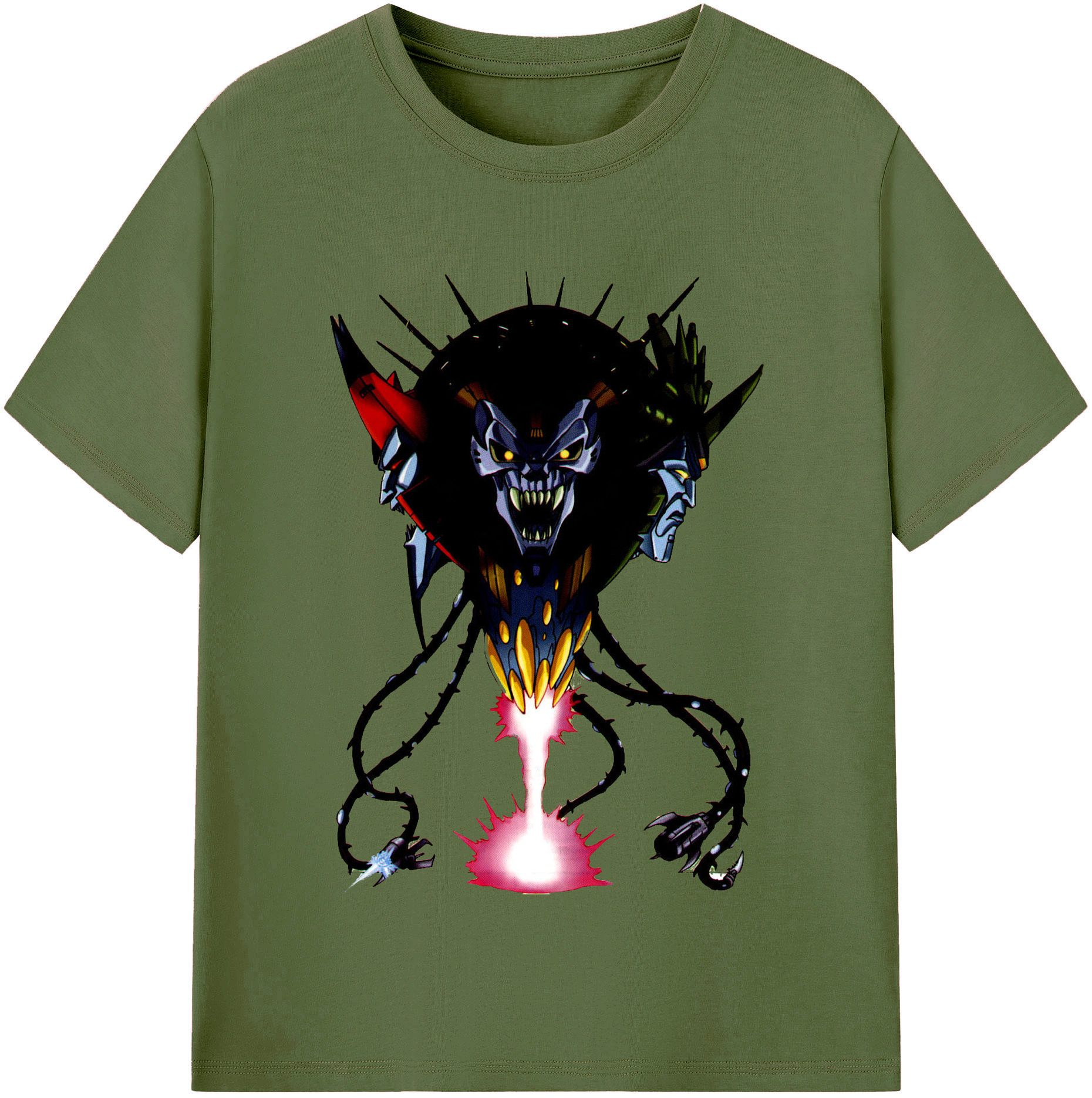（画像用）  綿100％半袖Tシャツ（フロントプリント）